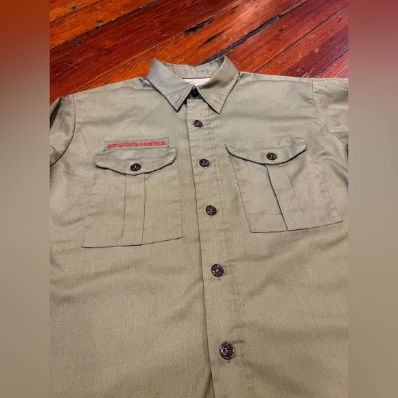 70’s Boy Scouts Dress Shirt - Picture 4 of 4